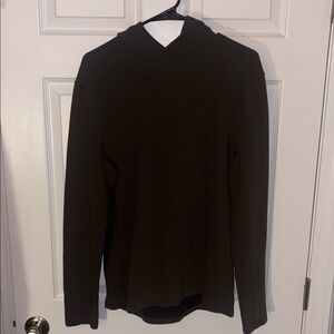 Lululemon Men’s Army Green Quilted Texture Athletic Pullover Hoodie Sz Medium